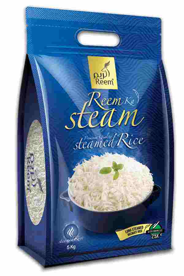 Reem Ka Steam 2.5x Long Steamed Basmati Rice Chawal