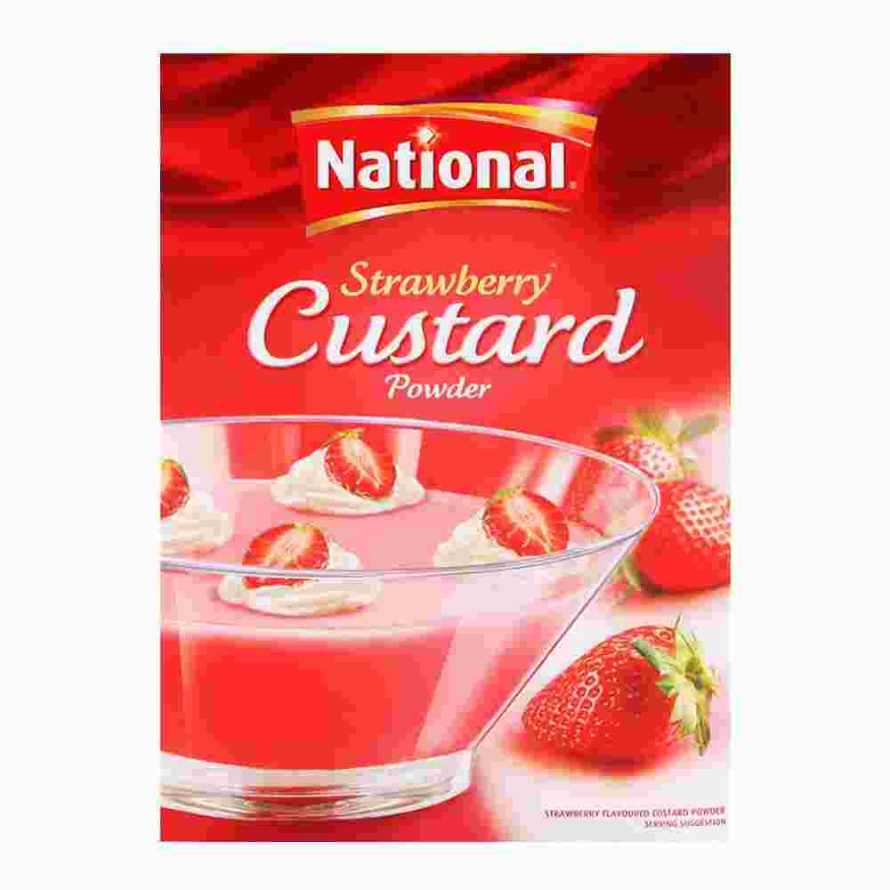 National Custard Strawberry - Desserts - Custards