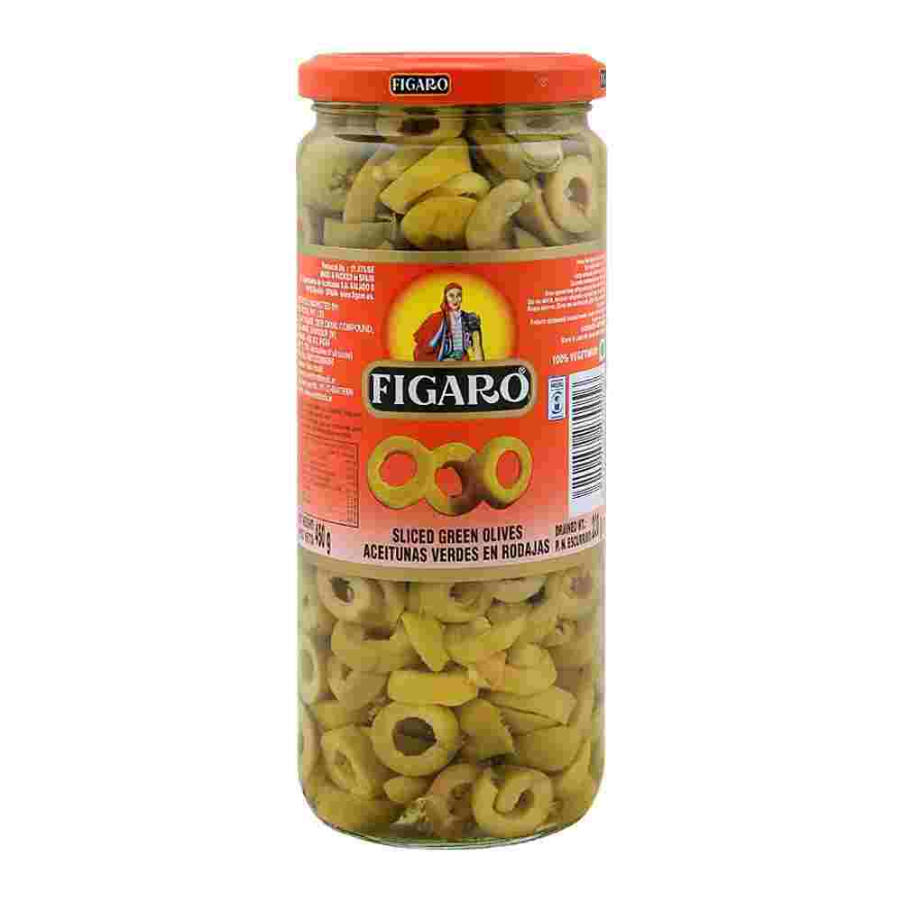 Figaro Sliced Green Olives