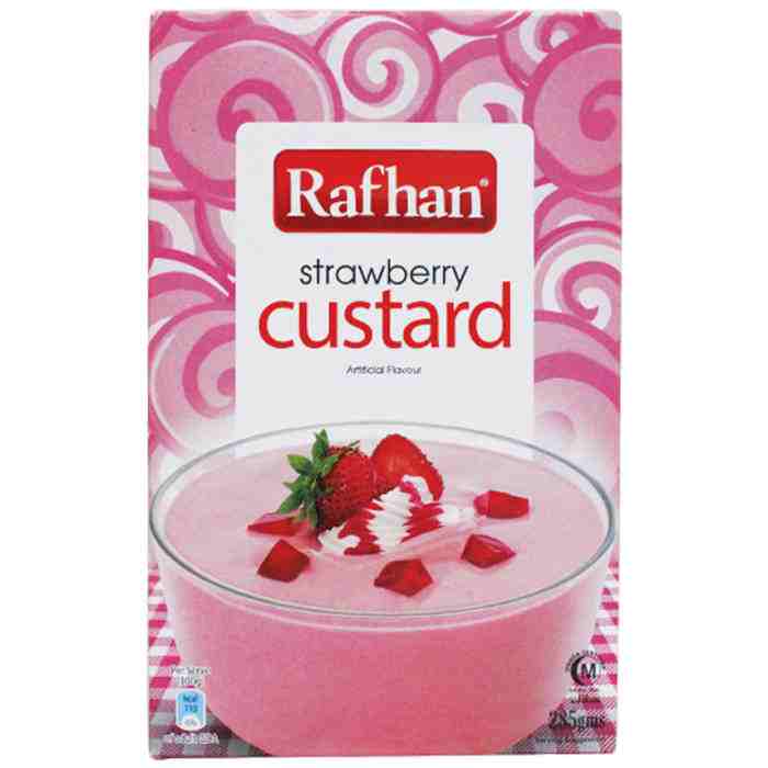 Rafhan Custard Strawberry - Desserts - Custards