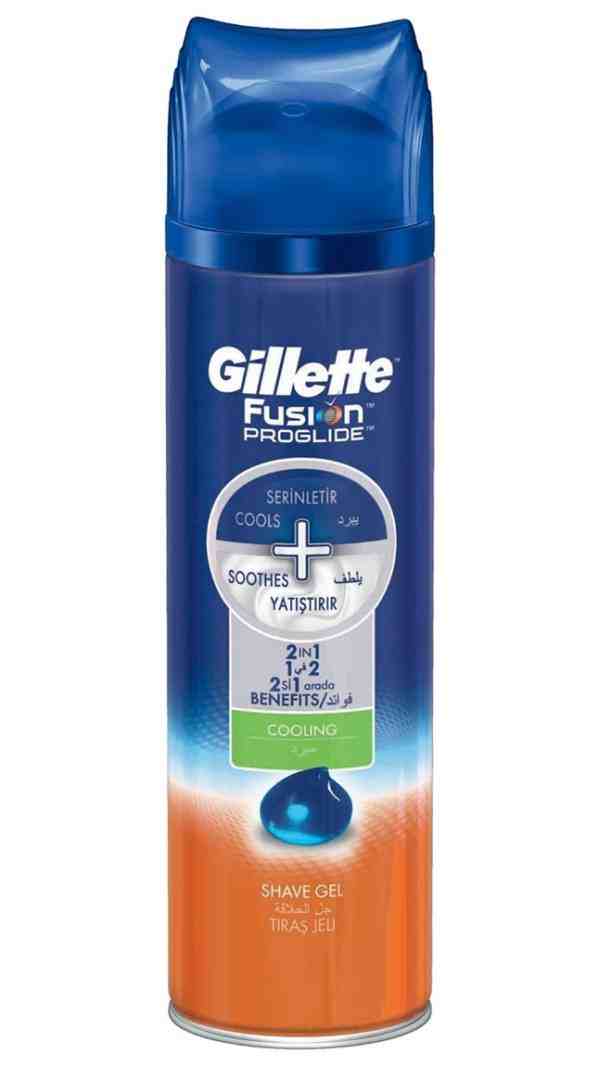 Gillette Fusion Proglide Cooling Shave Gel - Foams