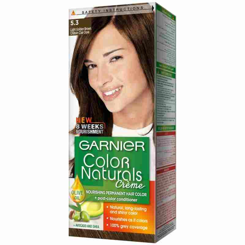 Garnier Hair Colour - 5.3 Light Golden Brown