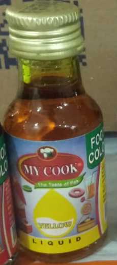 My Cook Food Colours Yellow - Food Colors