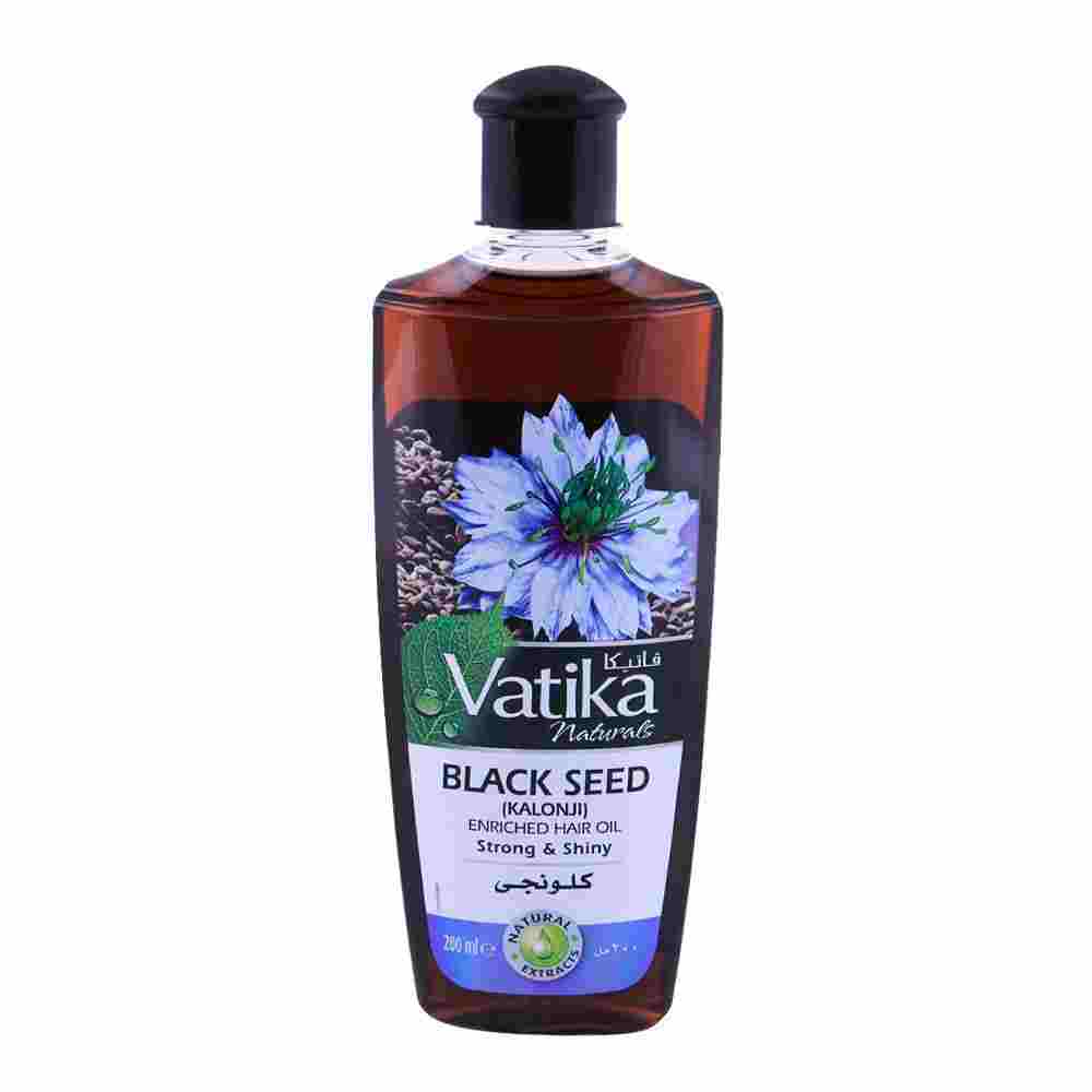 Dabur Vatika Black Seed Enriched Hair Oil, Strong & Shiny - Hair Oils