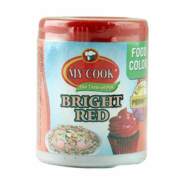 My Cook Food Colours Bright Red - Food Colors