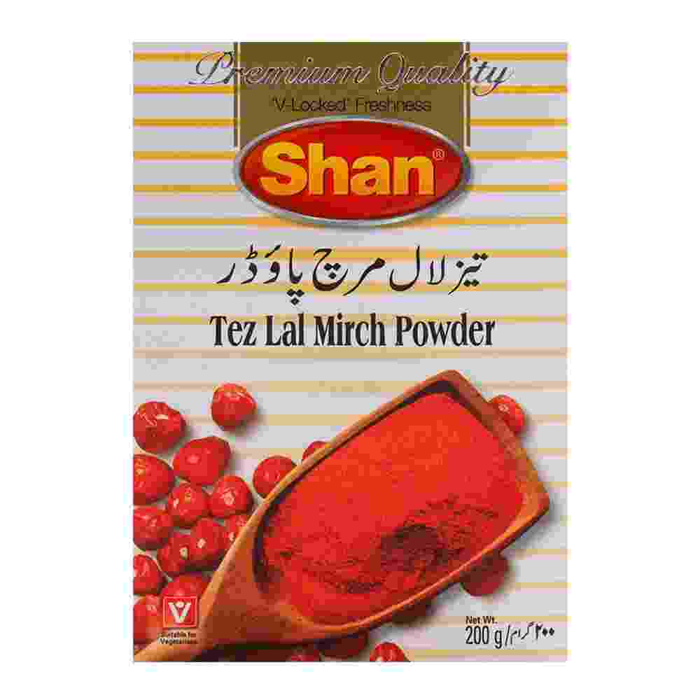 Shan Tez Lal Mirch Powder - Red Chilli Powder
