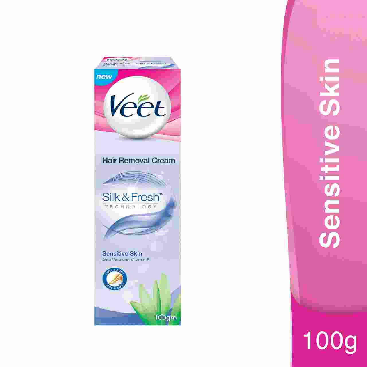 Veet Silk & Fresh Sensitive Skin Hair Removal Cream - Hair Removers