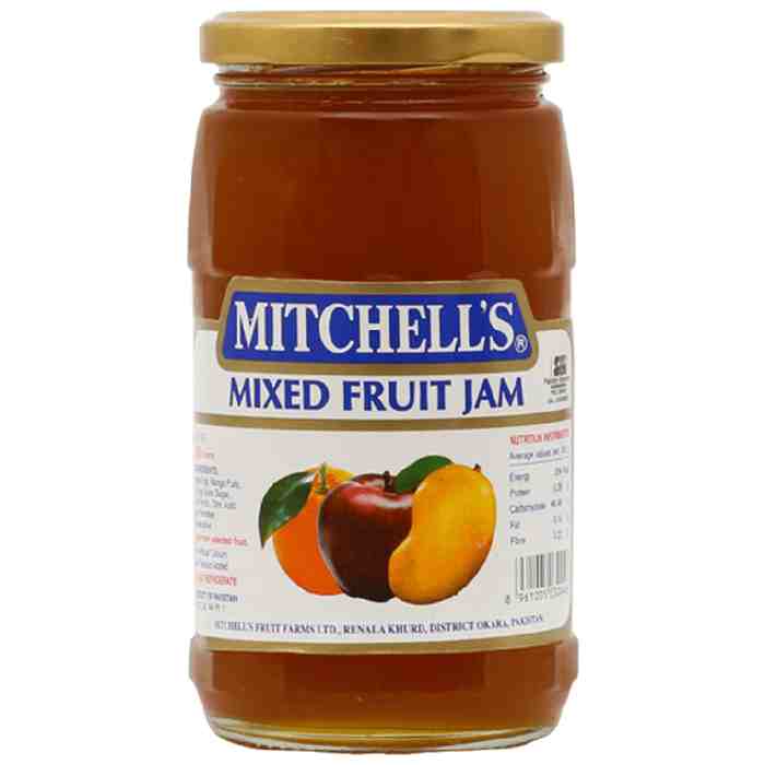 Mitchells Mixed Fruits Jam - Jams