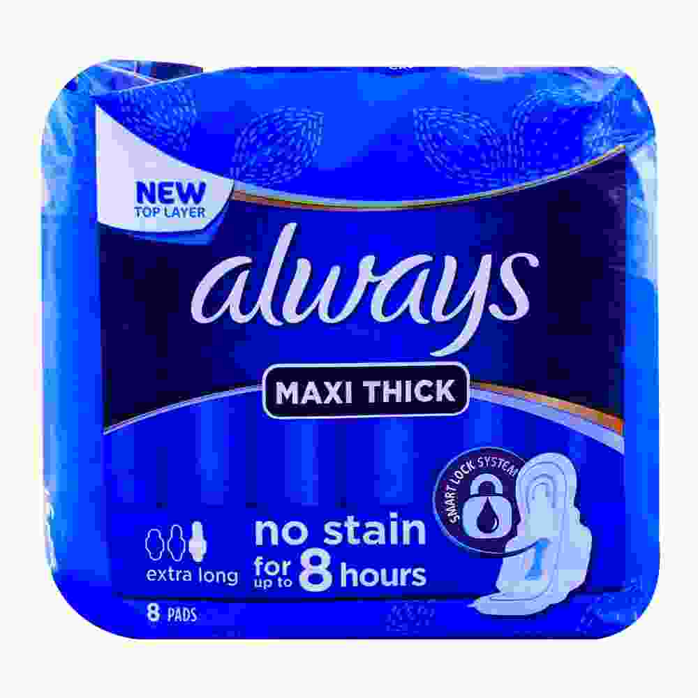 Always Maxi Thick Extra Long Pads - Sanitary Napkins