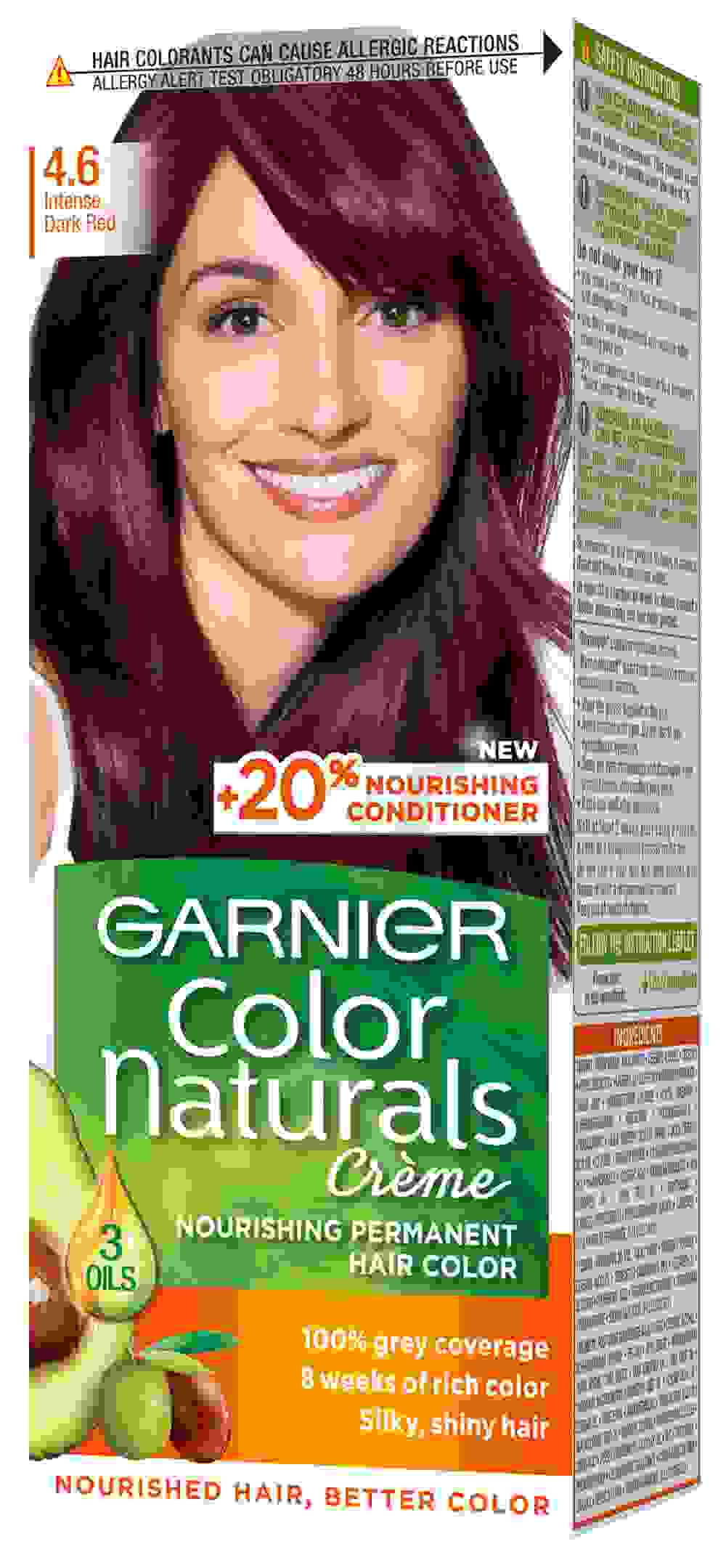 Garnier Hair Colour - 4.6 Intense Dark Red