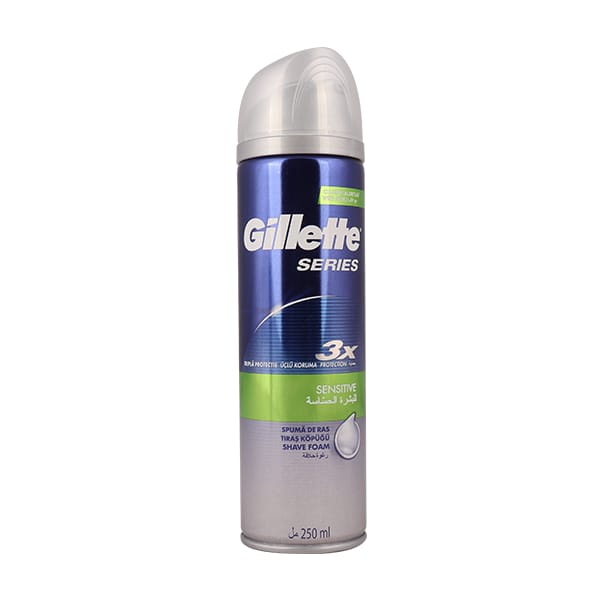 Gillette 3X Sensitive Shaving Foam - Foams