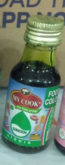 My Cook Food Colours Green - Food Colors