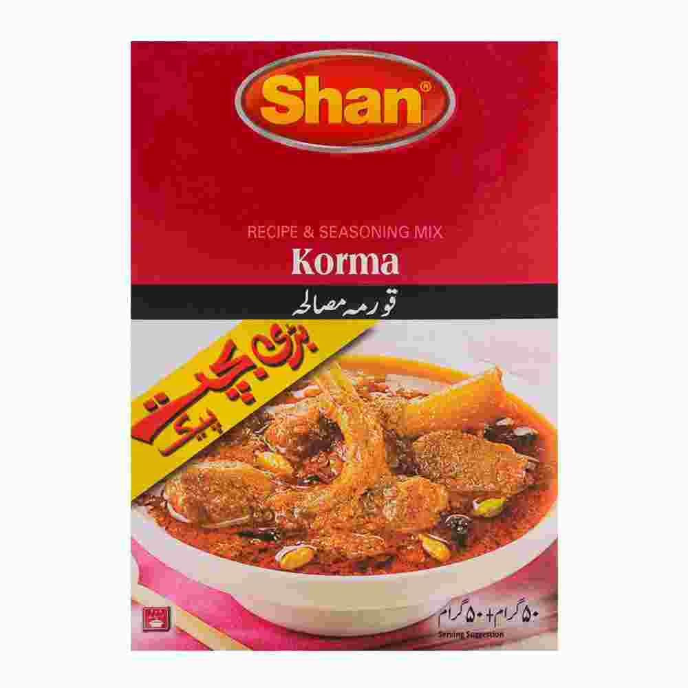 Shan Korma Recipe Masala - Quorma Masala