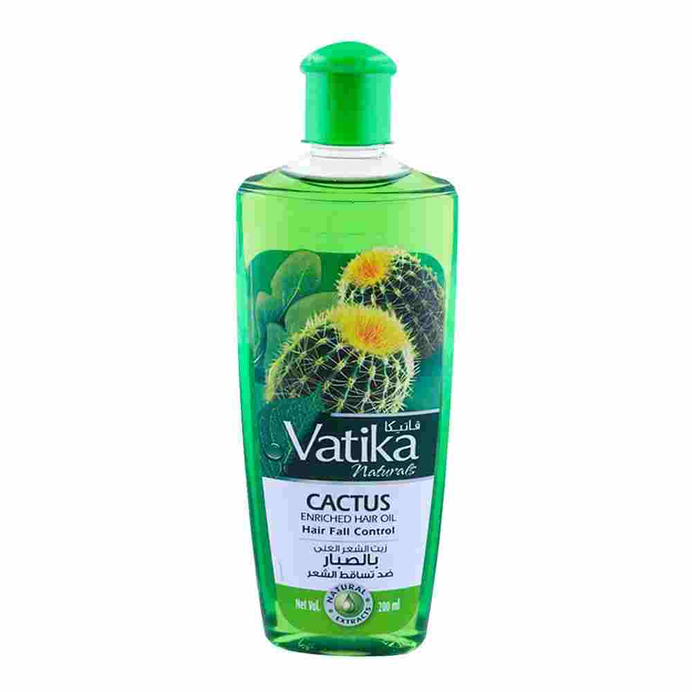 Dabur Vatika Cactus Enriched Hair Oil, Hair Fall Control - Hair Oils