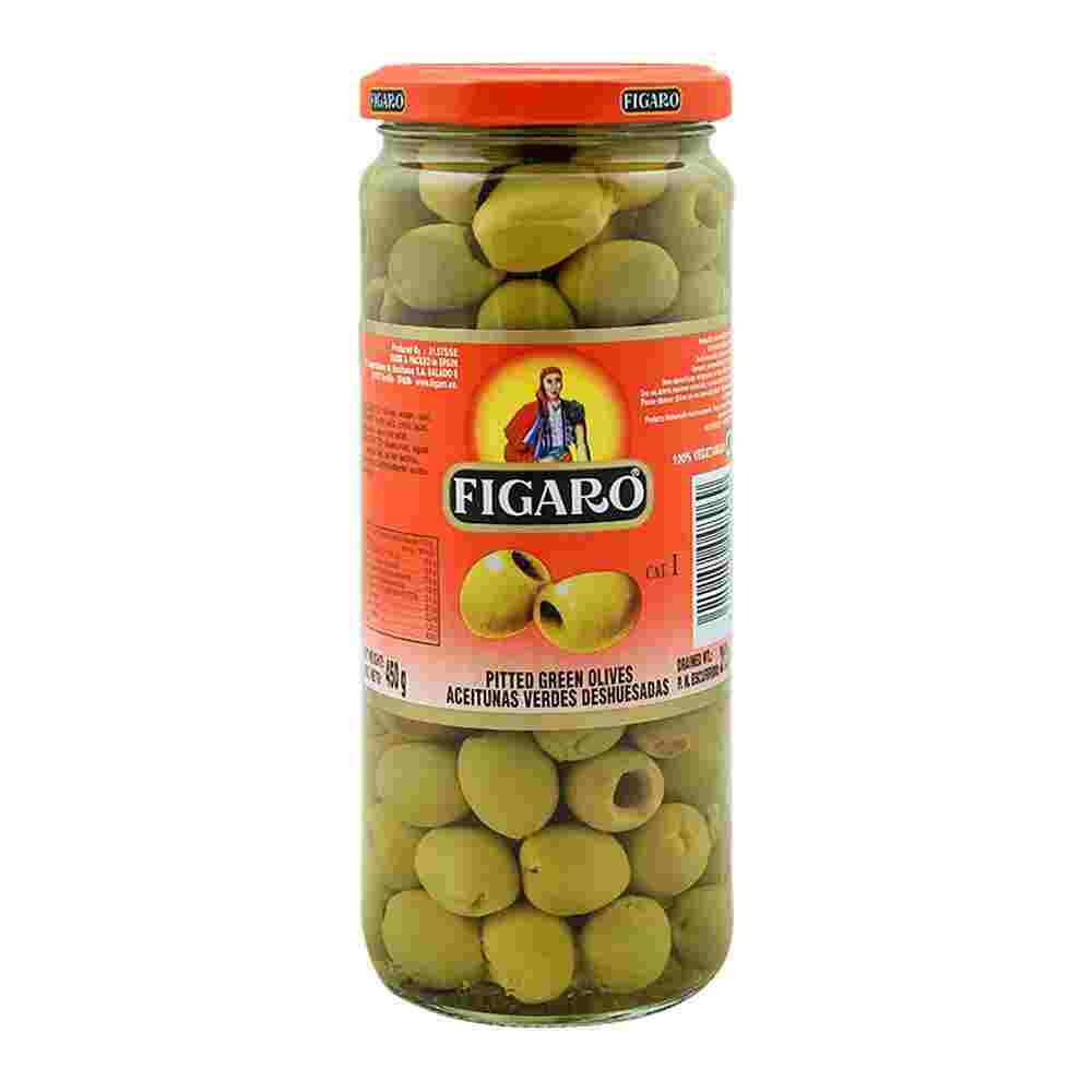 Figaro Pitted Green Olives