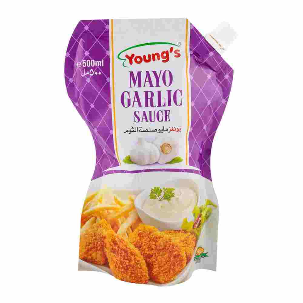 Youngs Mayo Garlic Sauce